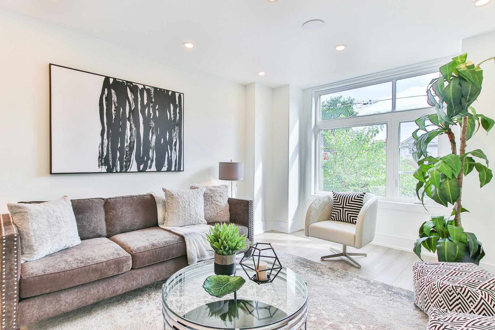 Modern villa interior